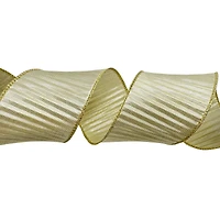 2.5" x 80ft. Gold Spiral Wired Ribbon by Celebrate It®