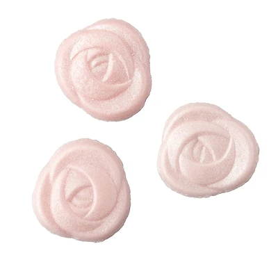 Sweet Tooth Fairy® Light Pink Rose Icing Decorations