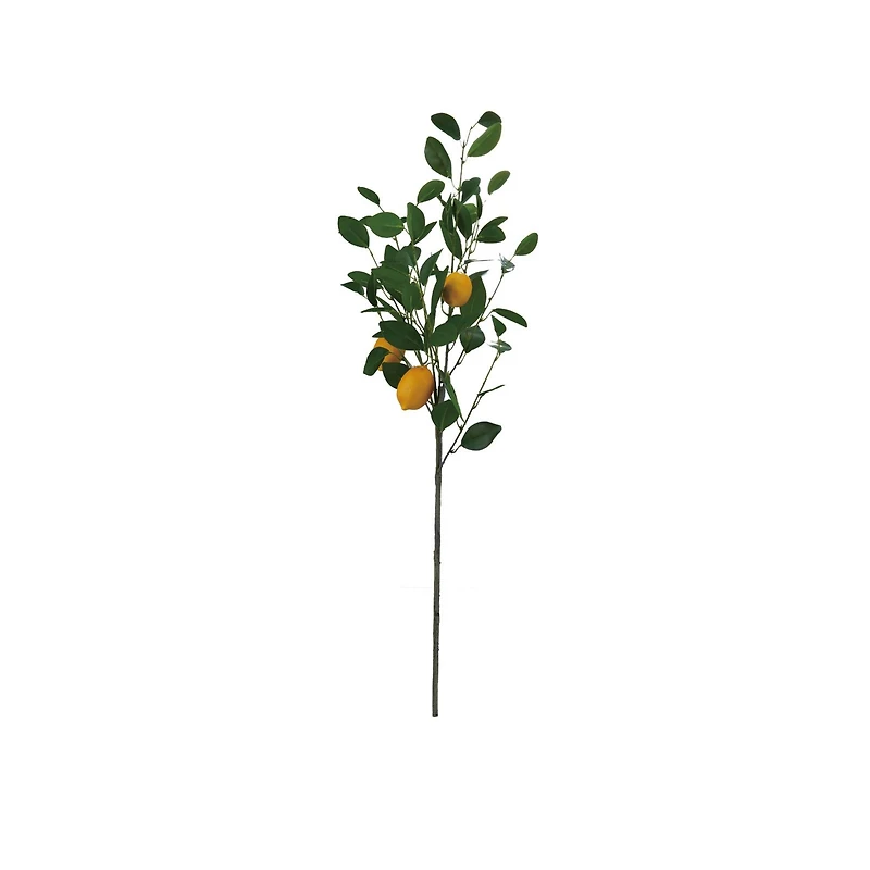 Hello Honey® Faux Lemon Tree Branch, Green
