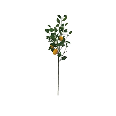 Hello Honey® Faux Lemon Tree Branch, Green