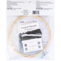 Night Sky Embroidery Kit by Loops & Threads®