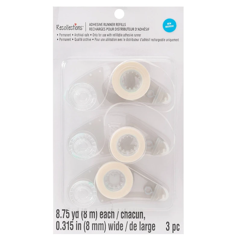 Adhesive Runner Refills by Recollections™, 3ct.