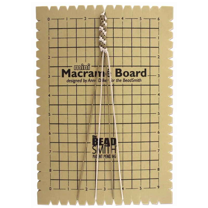 The Beadsmith® Mini Macramé Board