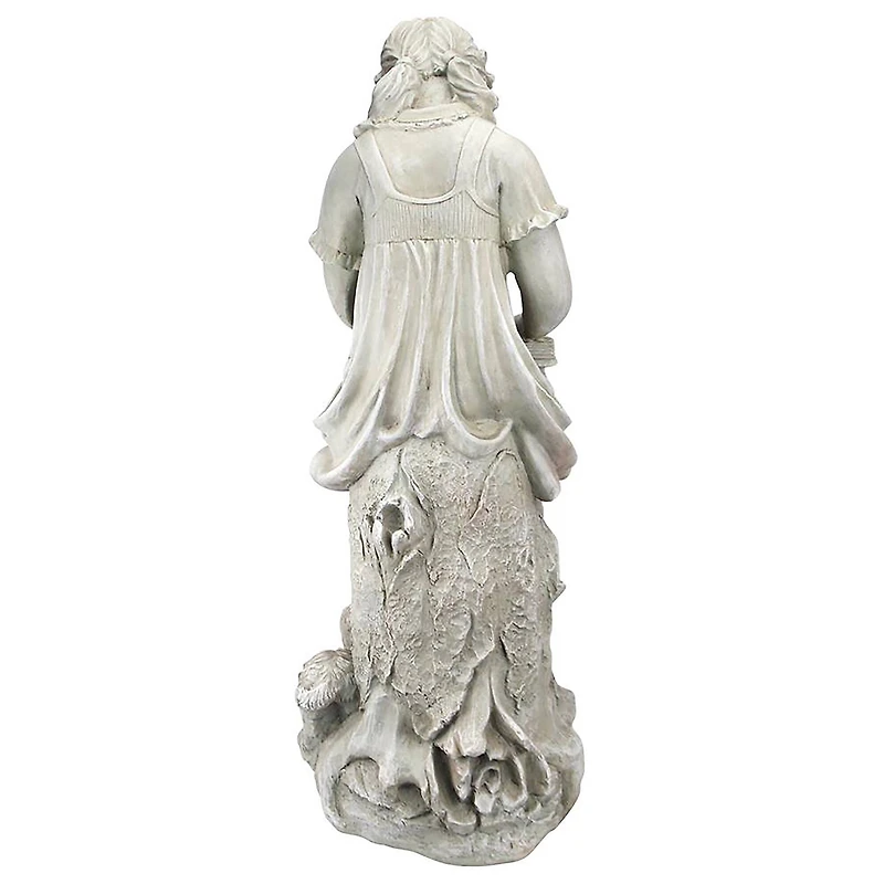 Design Toscano 34.5" Sierra the Reading Child Garden Statue