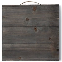 10" x 10" Graywashed Wood Square Plaques by Make Market®, 2ct.