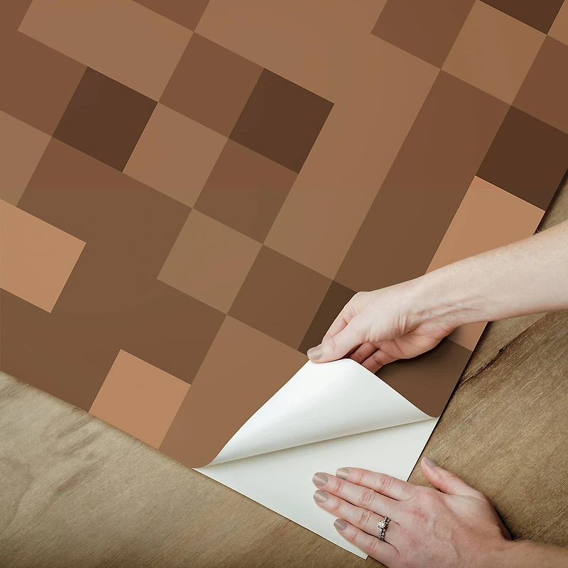 RoomMates Minecraft Blocks Peel & Stick Wallpaper Mural