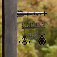 15.5" Butterfly Insect Garden Sign