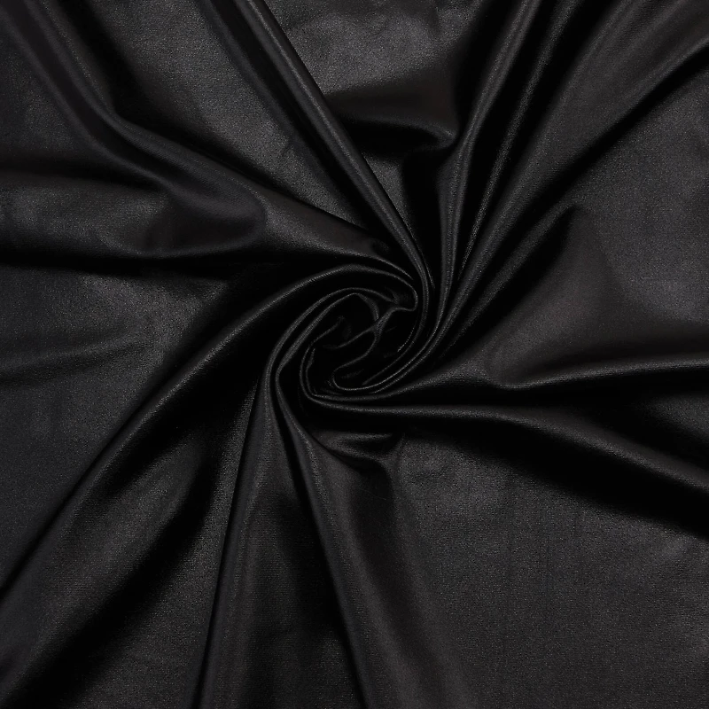 Cosplay by Yaya Han Metallic Black 4-Way Stretch Fabric