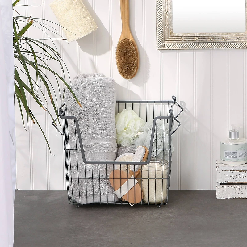 DII® Large Rectangle Metal Basket