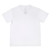 White Youth Polyester Crew Neck T-Shirt by Make Market