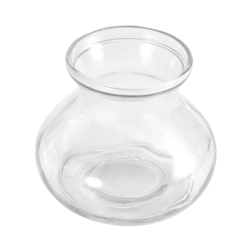 6" Clear Rustic Glass Vase by Ashland®