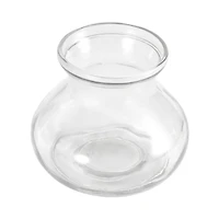 6" Clear Rustic Glass Vase by Ashland®