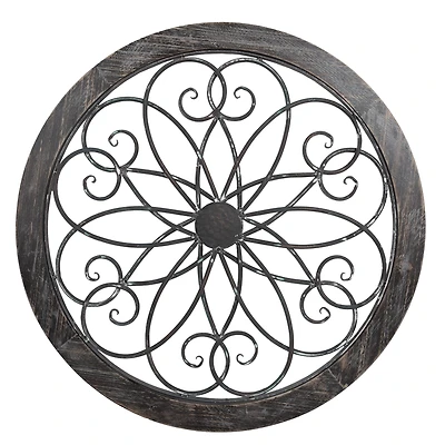 Hastings Home 24" Medallion Openwork Wall Décor