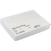 Leader Paper Products White A7 Envelopes, 50ct.