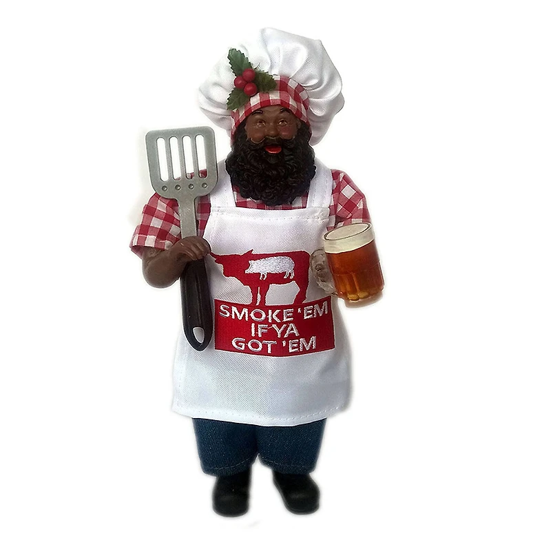 Santa's Workshop 12" Pit Master Santa