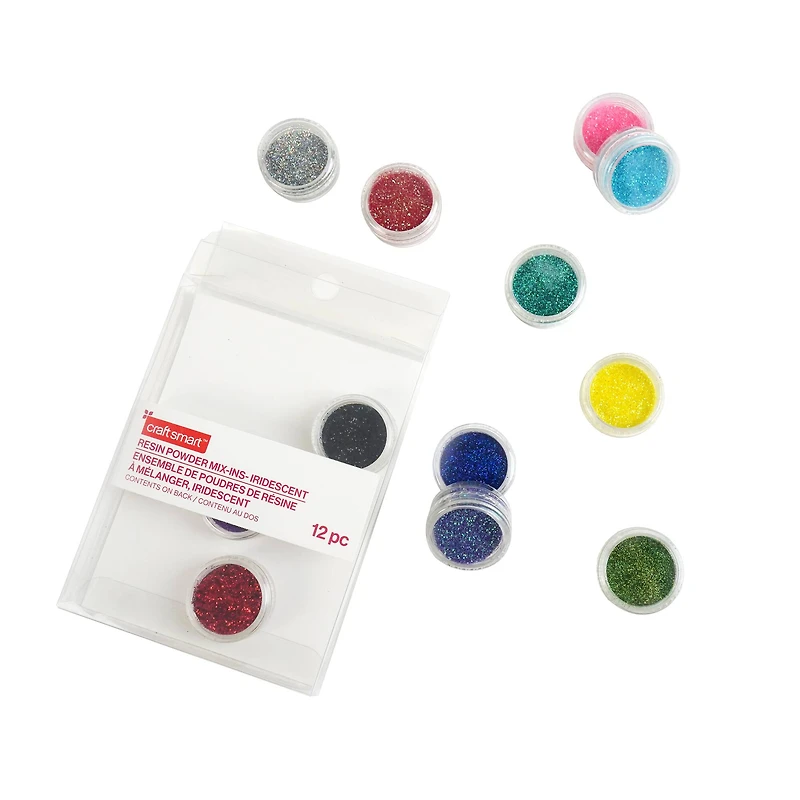 Iridescent Resin Powder Mix-Ins, 12ct. by Craft Smart™