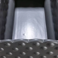 Hello Honey® 11" Black Ceramic Hobnail Planter with Scalloped Edge