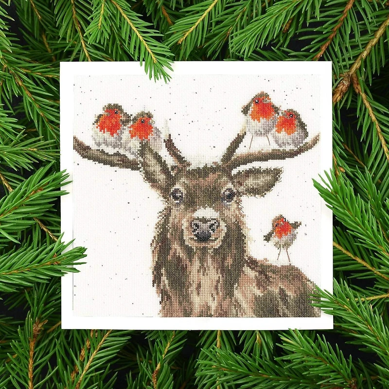 Bothy Threads Festive Friends Counted Cross Stitch Kit