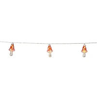 10ct. Warm White LED Glass Mushroom String Lights by Ashland®