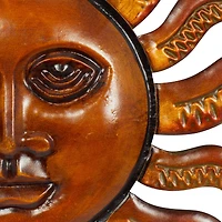 Red Metal Rustic Wall Decor, 20"