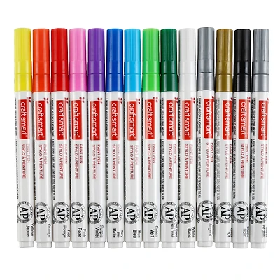 Medium Line Tip Paint Pen Set by Craft Smart®