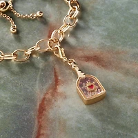 Champagne Bottle Shaker Charm by Bead Landing™