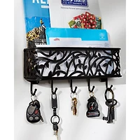 DII® 11" Black Mail & Key Organizer Wall Mount