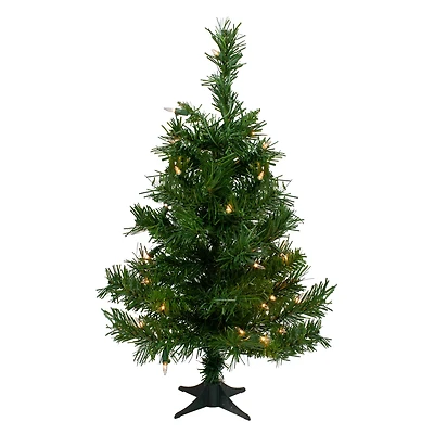 2ft. Pre-Lit Royal Pine Artificial Christmas Tree, Clear Lights