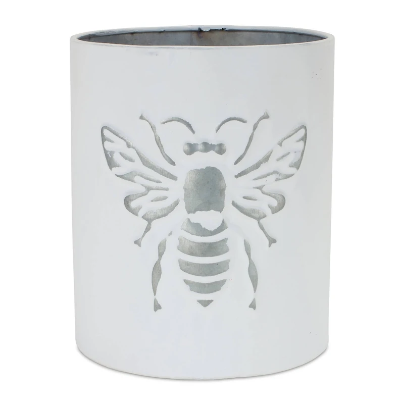 Brushed Metal Insect Pot Set