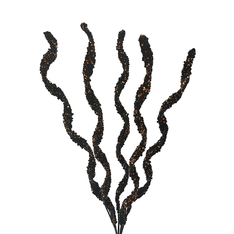 31" Glitter Curly Stem by Ashland by Ashland