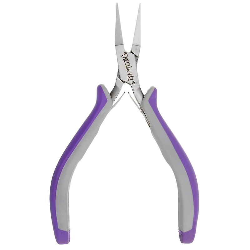 John Bead Ergo Minis 5" Multi Purpose Flat Nose Stainless Steel Jewelry Pliers
