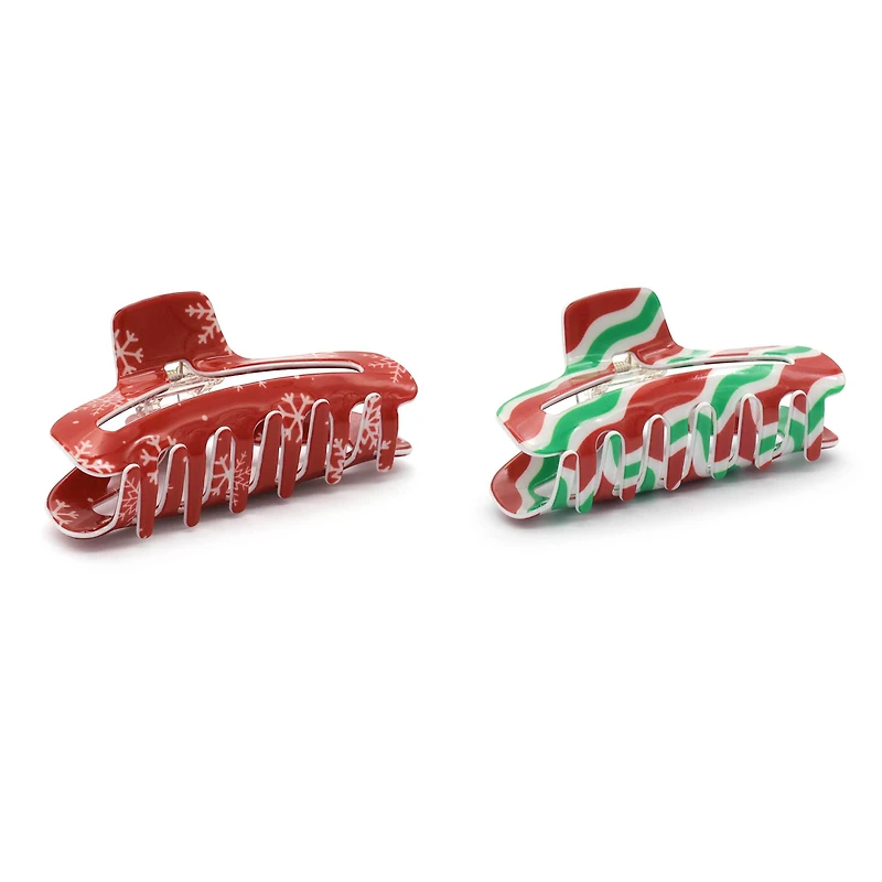 Winter Snowflake Claw Clips by Creatology™