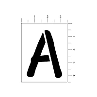 4.5" Alphabet Stencils by Craft Smart®