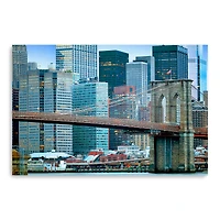 Daylight Brooklyn Bridge Canvas Giclee