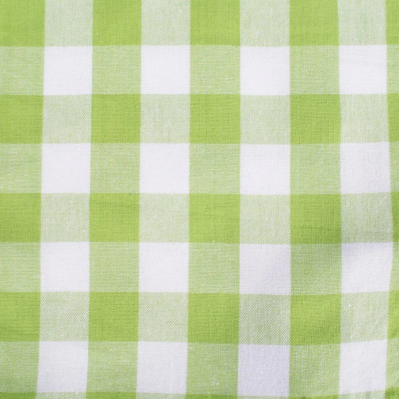 DII® Green Apple & White Check Cloth Dinner Napkins, 6ct.