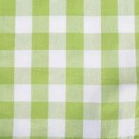 DII® Green Apple & White Check Cloth Dinner Napkins, 6ct.