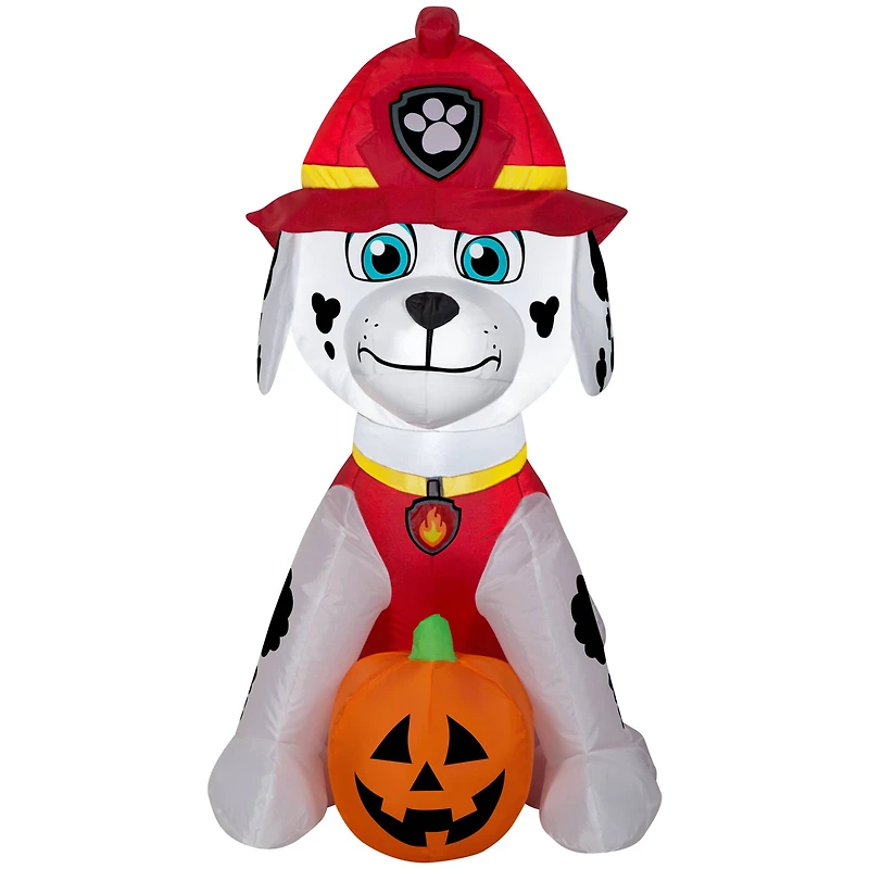 3ft. Airblown® Inflatable Halloween Dog Marshall with Jack-o-Lantern