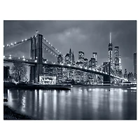 Designart - Panorama New York City at Night