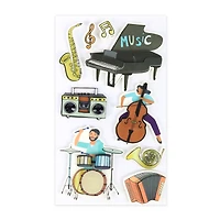 Playing Music Dimensional Stickers by Recollections™