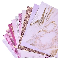 12" x 12" French Lavender Paper Pad by Recollections™, 58 Sheets