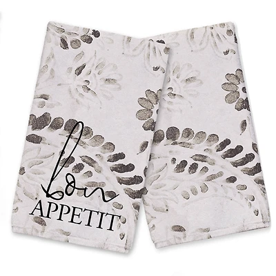 Vintage Paisley Bon Appetit Tea Towel Set