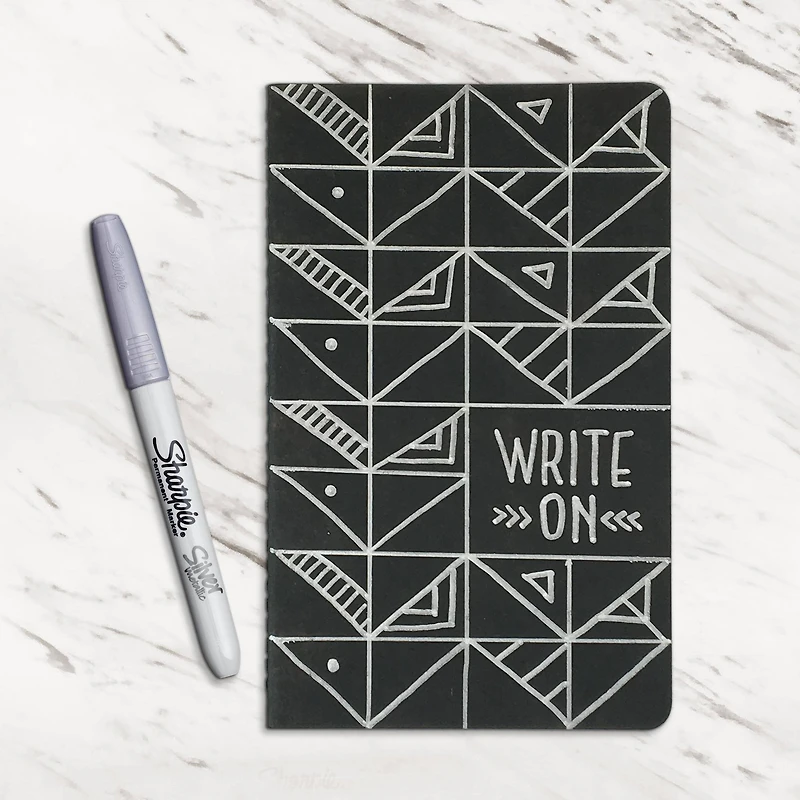 Sharpie® Metallic Fine Point Permanent Markers, Silver