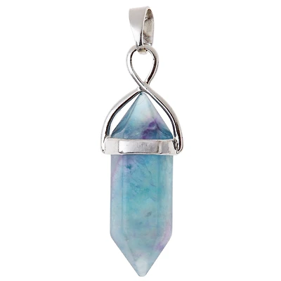 Sedona Rainbow Fluorite Point Pendant by Bead Landing™