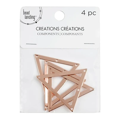 Triangle Components by Bead Landing™, 40mm