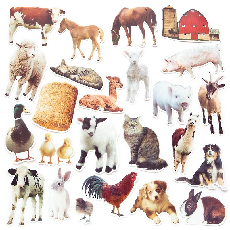 Barnyard Animals Die Cut Stickers by Recollections™
