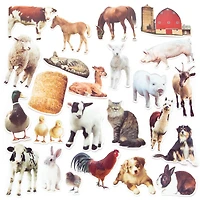 Barnyard Animals Die Cut Stickers by Recollections™