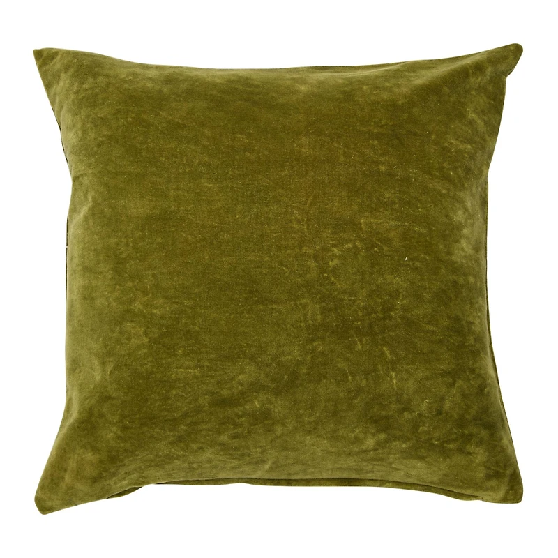 Hello Honey® 20" Square Velvet Knife Edge Pillow Cover