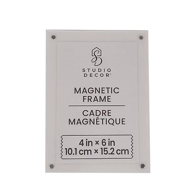 4" x 6" Acrylic Magnetic Frame by Studio Décor