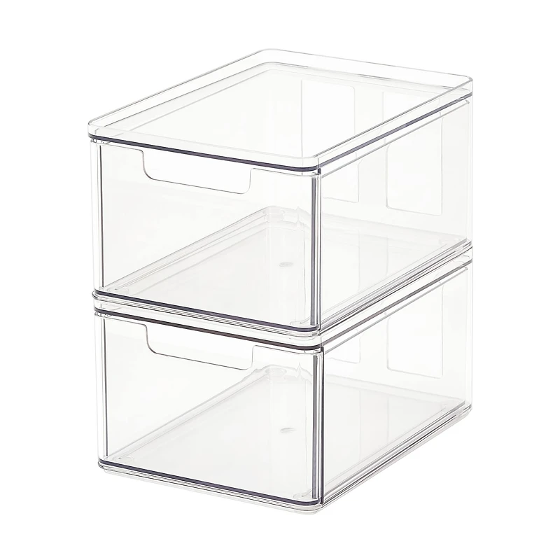 Clear Stackable Storage Drawer by Simply Tidy®