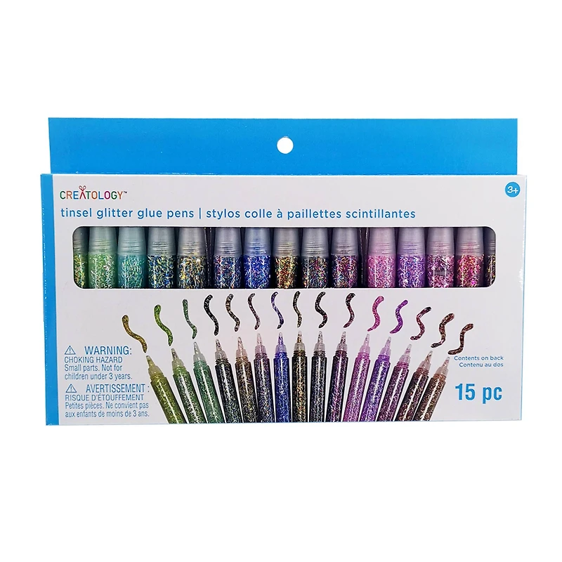 Tinsel Glitter Glue Pens by Creatology™